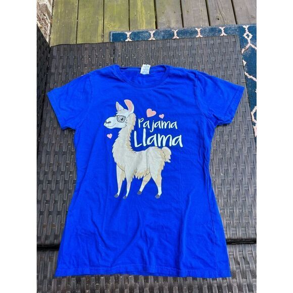 None Tops - Llama t-shirt EUC small